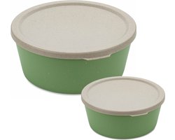 Koziol Connect Box vershouddozen set 2 delig - 400 en 890 ml