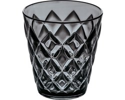 Koziol CRYSTAL S Drinkglas 200ml transparent grey
