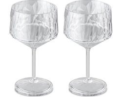 Koziol Gin Tonic Glazen - Onbreekbaar Superglas- Superglas - 400 ml - 2 stuks