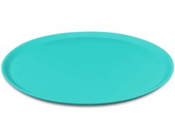 koziol NORA, Dinerbord, Rond, Kunststof, Blauw, NORA, 255 mm