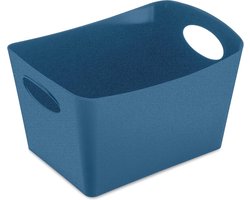 Koziol Opbergbox Boxxx S Organic 1 Liter Marineblauw