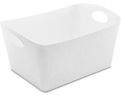 Koziol Organic Boxxx L - Opbergmand - 15 Liter - Wit