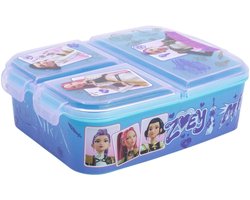 KPop Demon Hunters Broodtrommel met 3 Vakken - BPA-vrije Lunchbox voor School - Blauw