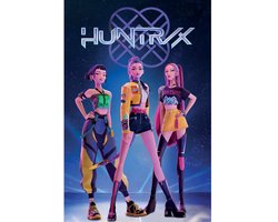 Kpop Demon Hunters poster Huntrix - Rumi - Mira - Musical - Band - 61 x 91.5 cm - multi - wanddecoratie