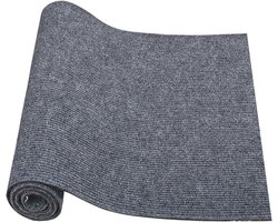 Krabmat Voor Katten - Katten Klimmuur - Bij te knippen krabplank - Bescherming Van Meubels - Krabbescherming - Zelfklevend - Geschikt voor meubels, banken, muren, banken, deuren en hoeken - 40 x 100 Cm - Lichtgrijs
