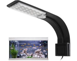 Krachtige Clip-on LED Aquarium Lamp met 24 LEDs voor Planten en Vissen, 10 W Tankverlichting met EU Stekker