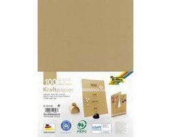 Kraftpapier Folia A4 120gr 100 vel