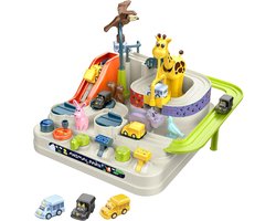 Kraftverdia - Kinderstoel speeltje - Zuignap speelgoed - Speelgoed Baby - Zintuiglijke Montessori-speelgoed - Motoriek-speelgoed - Leuk cadeau voor 1-jarigen & baby’s 6-12 maanden - Witte pup