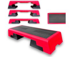 KRAKEN Aerobic Step | Verstelbaar Stepbankje | Verstelbare Fitness Step Bank Bodypump | Anti-Slip Pump Stepper | Cardio Stepbank | 3-Standen Verstelbare Hoogte: 15 - 20 - 25 CM | Lengte 100 CM x Breedte 40 CM