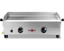 Krampouz PFSB2MA-KR, 3000 W, Grill, propaan/butaan, Buiten, 2 zone(s), 1500 W