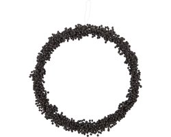 Krans Winther zwart 33cm