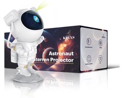 KREXS Astronaut Sterren Projector - Galaxy Projector - Sterrenhemel - Star Projector - Sterren lamp - Afstandsbediening