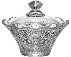 Kristal glas bonbonnière Sissi