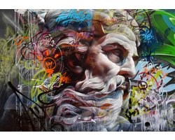 Kristal Helder Galerie kwaliteit Plexiglas 5mm.- Blind Aluminium Ophang-frame- Fotokunst Protector Zeus- luxe wanddecoratie- Akoestisch en UV Werend- inclusief verzending