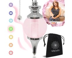 Kristal Pendel met 7 Chakra's - Universele Waarzeggerij Slijger met Geld-Terug-Garantie