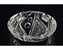 Kristallen asbak helder kristal groot