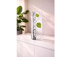 Kristallen Berkenboom – Robert Ljubez – Glaskunst Sculptuur 21 cm