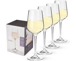 Kristallen Chardonnay Glazen Set van 4 - Loodvrij Kristal voor Witte Wijn