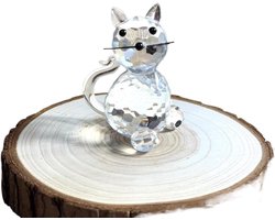 Kristallen Figuur - Glazen Beeldje - Woondecoratie - Exquisiet Vakmanschap - 40x42x53mm - Transparant