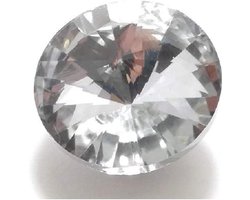 Kristallen Knopen - Glazen Sierknopen - Meubels Stofferen - Gefacetteerd Ontwerp - 20mm Diameter - Transparant