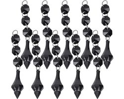 Kristallen kroonluchter prisma's - acryl kristal esdoornblad - hangende glazen hanger - 10 stuks .