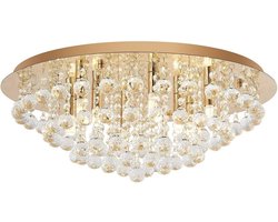 Kristallen Plafondlamp Messing Sierlijk Woon- en Eetkamer Verlichting