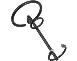 Kristallen Standaard Toverstaf Display Houder Kristallen Decorstandaards Kristalweergavestandaard Kleine Display Plank Kristallen Toverstok Standaard Ijzer