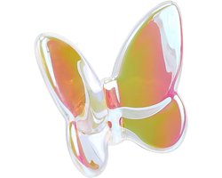 Kristallen Vlinder Beeldjes - Vliegende Vlinder Holografisch Glas - Gesneden Ornament Standbeeld - Sculptuur Geschenken - Dier Collectible voor Thuis Slaapkamer Desktop Display Bruiloft Kerst Decor