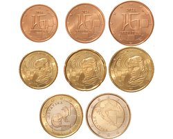 Kroatië euromunten 2023 UNC jaarserie