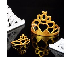 Kroon uitsteekvorm  - Kronen Mal - Kunststof -- Set van 2 stuks