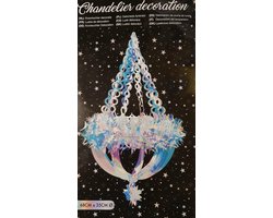 Kroonluchter - Decoratie - Metalic Regenboog - 68 x 35 cm