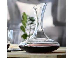 KROSNO Glazen Karaf voor wijn, water, frisdranken en sappen | Kristalglas, 1500 ML - Vinoteca Collectie - Perfect voor Thuis, Restaurants en Feesten