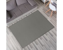 Kruipmat babykamer tapijt speelmat kinderen effen kleuren antislip pluizig