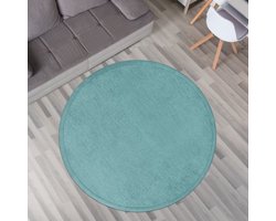 Kruipmat babykamer tapijt speelmat kinderen effen kleuren antislip pluizig