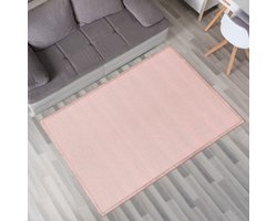 Kruipmat babykamer tapijt speelmat kinderen effen kleuren antislip pluizig