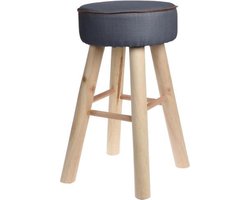 Kruk 31.5 x 31.5 x 55.5 cm - Div Kleuren - Donkerblauw