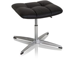 Kruk / Draaistoel SARANTO Kunstleer zwart hjh OFFICE