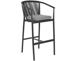 Kruk Home ESPRIT Aluminium Synthetische rotan 57 x 61 x 108 cm