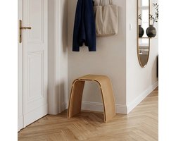 Kruk Jysa bamboe 45x50x31 cm naturel [en.casa]