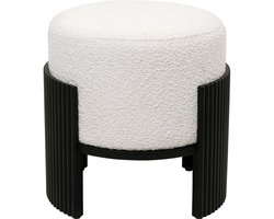 Kruk Samu Ø43cm zwart Kare Design