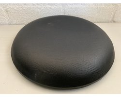 Kruk Zitting Rond Gevoerd Zwart Doorsnede 30cm