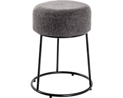 Krukje | Ø30 cm x 46 cm | Antraciet - Haku - Krukje - Antraciet - Textiel; MDF