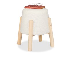 krukje teddy - 40 cm hoog - houten poten - tot 80 kg