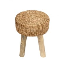 Krukje Waterhyacint - Kruk van Hout - Bruin - H50 x B30 x D30 cm