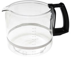 Krups 12-kops koffiekan - Zwart - glazen koffiepot voor Compact Aroma 12 en T 12 Aroma - nr. F035O42 - F035421 - F0354210F