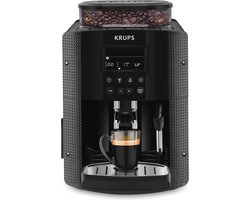 Krups Essential EA8150 - Volautomatische Espressomachine - Thermoblock-systeem - Personaliseren en Favorieten Opslaan - Zwart - Koffiemachine met bonen