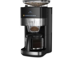 Krups Grind & Brew KM8328 - Koffiezetapparaat met ingebouwde koffiemolen - 1.25L - Warmhoudfunctie -Zwart
