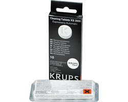 Krups XS3000 - Koffiemachinereiniger - 10 Stuks - Ook geschikt voor Dolce Gusto & Nespresso - Onderhoudsaccessoire