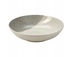 KRUSTISTEL Diep Bord 19 cm - Rustiek & Modern Design
