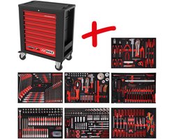 KS tools gereedschapswagen gevuld 397-delig